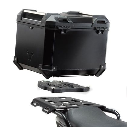 Top case SW-MOTECH KIT COMPLET TRAX ADV NOIR 38 L - Noir