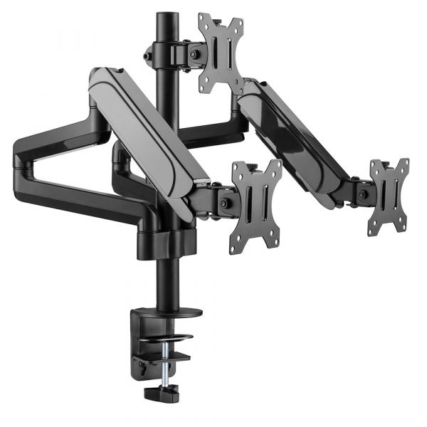 Suporte de Secretária Gembird MA-DA3-01 Triple Monitor Desk Mount (Full-Motion) 17