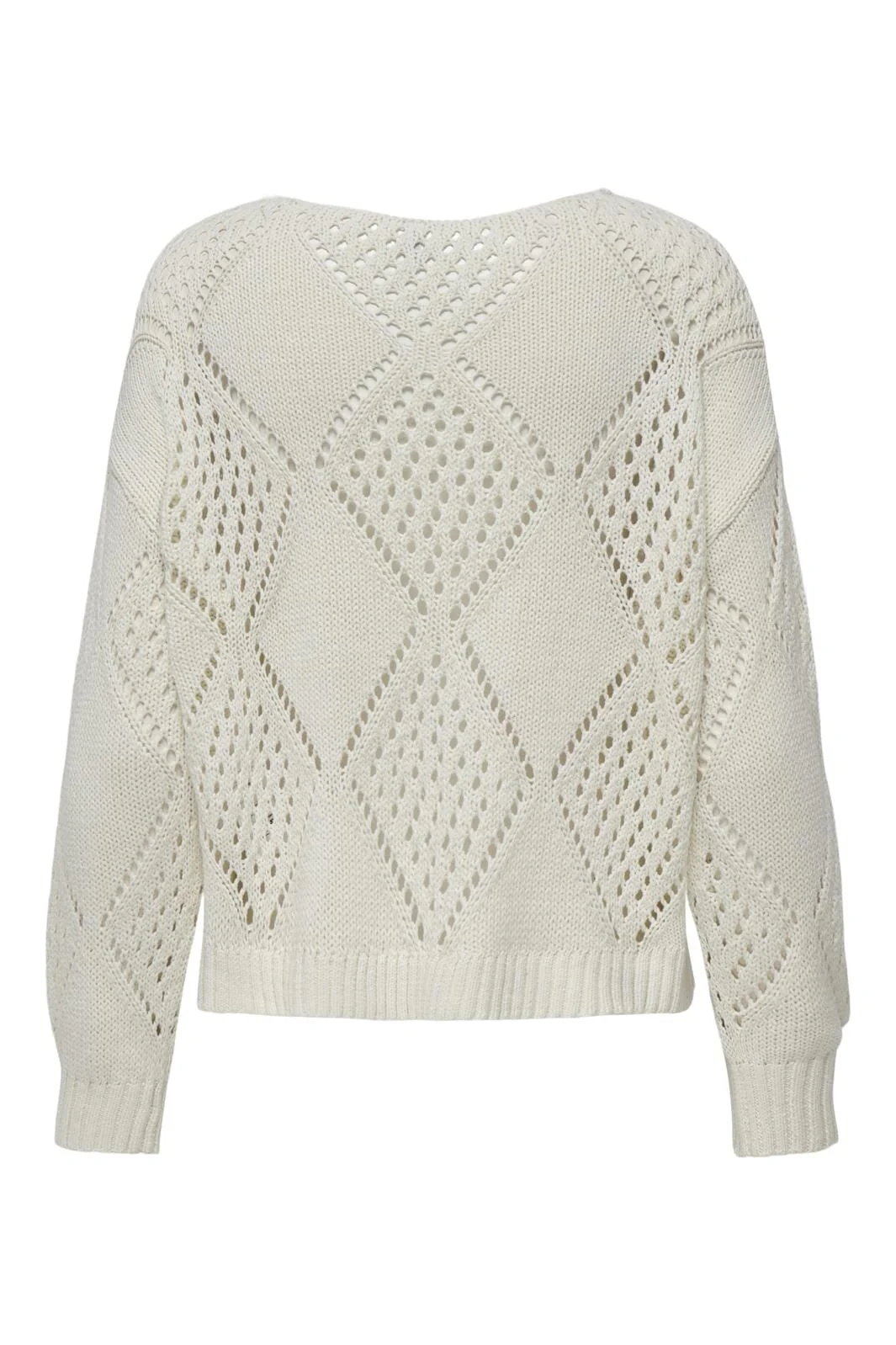 Only Onlpatricia Ls Structure O-Neck Cc Knt 4631241 birch