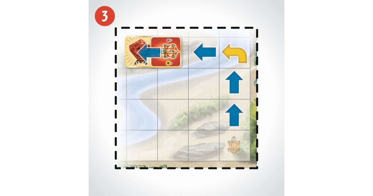 THINK FUNThinkFun Robot Turtles Bordspel  (Nederlands, 2 - 5 spelers, 10 - 30 minuten, Vanaf 4 jaar)