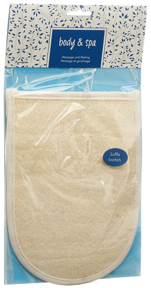 HERBA Massagehandschuh<br>1 Stück, Luffa und Frotté