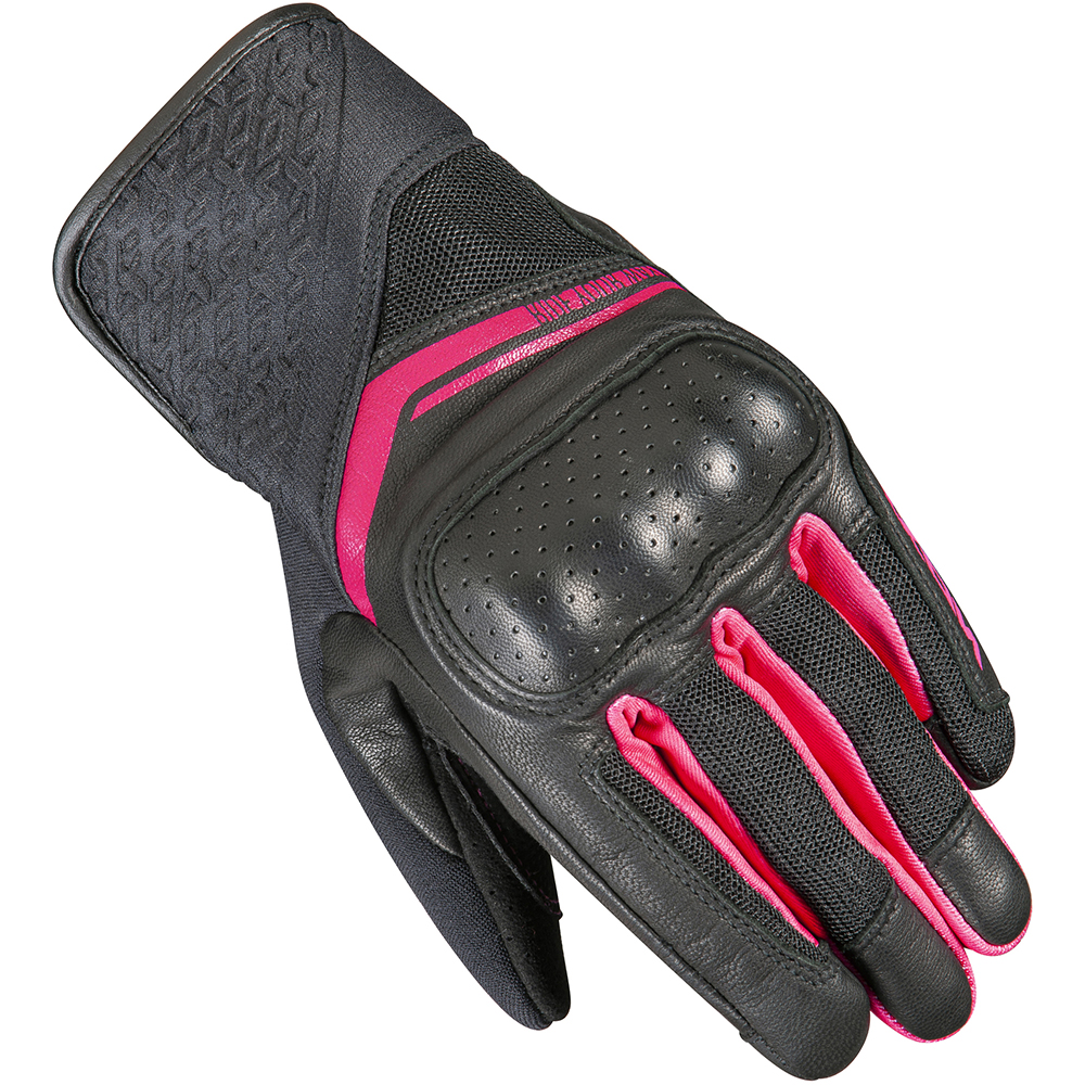 Ixon - Gants femme RS Launch Lady Noir / Fuchsia