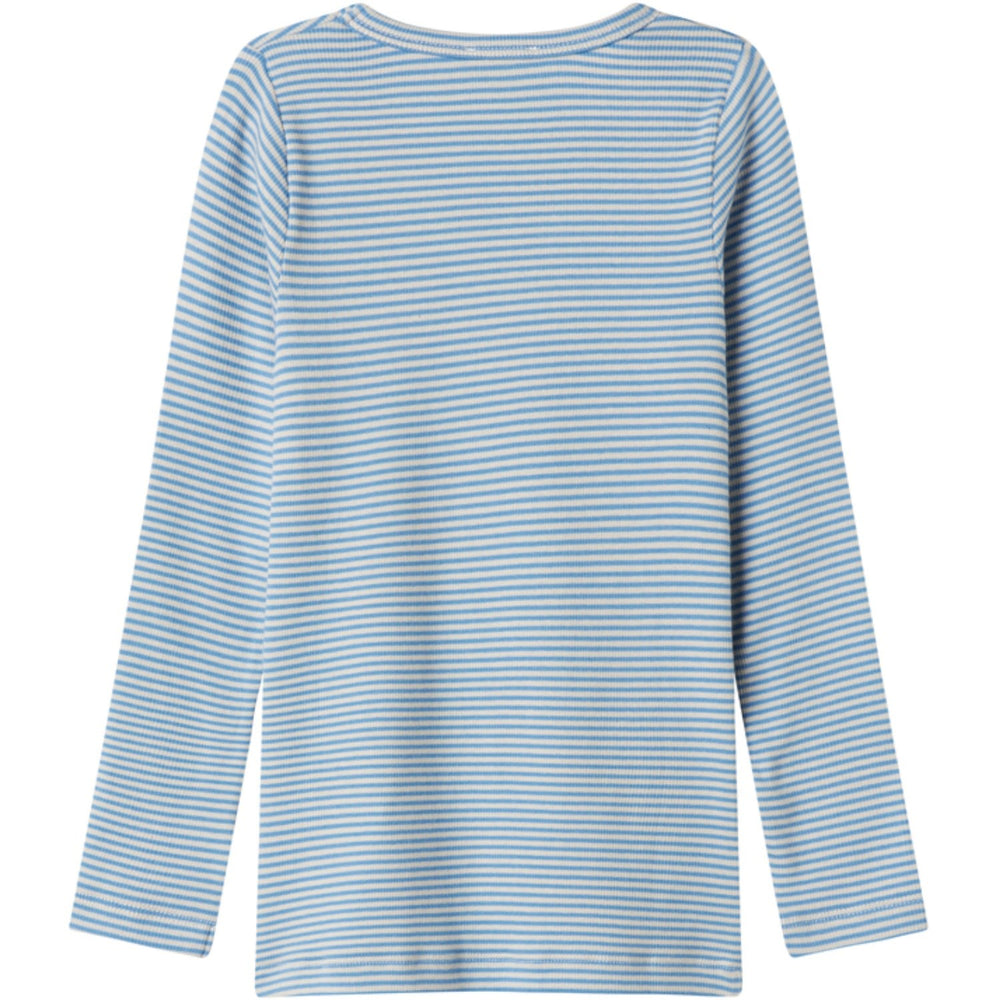 Køb MarMar Modal Fine Rib Blue Stripe Tani Bluse