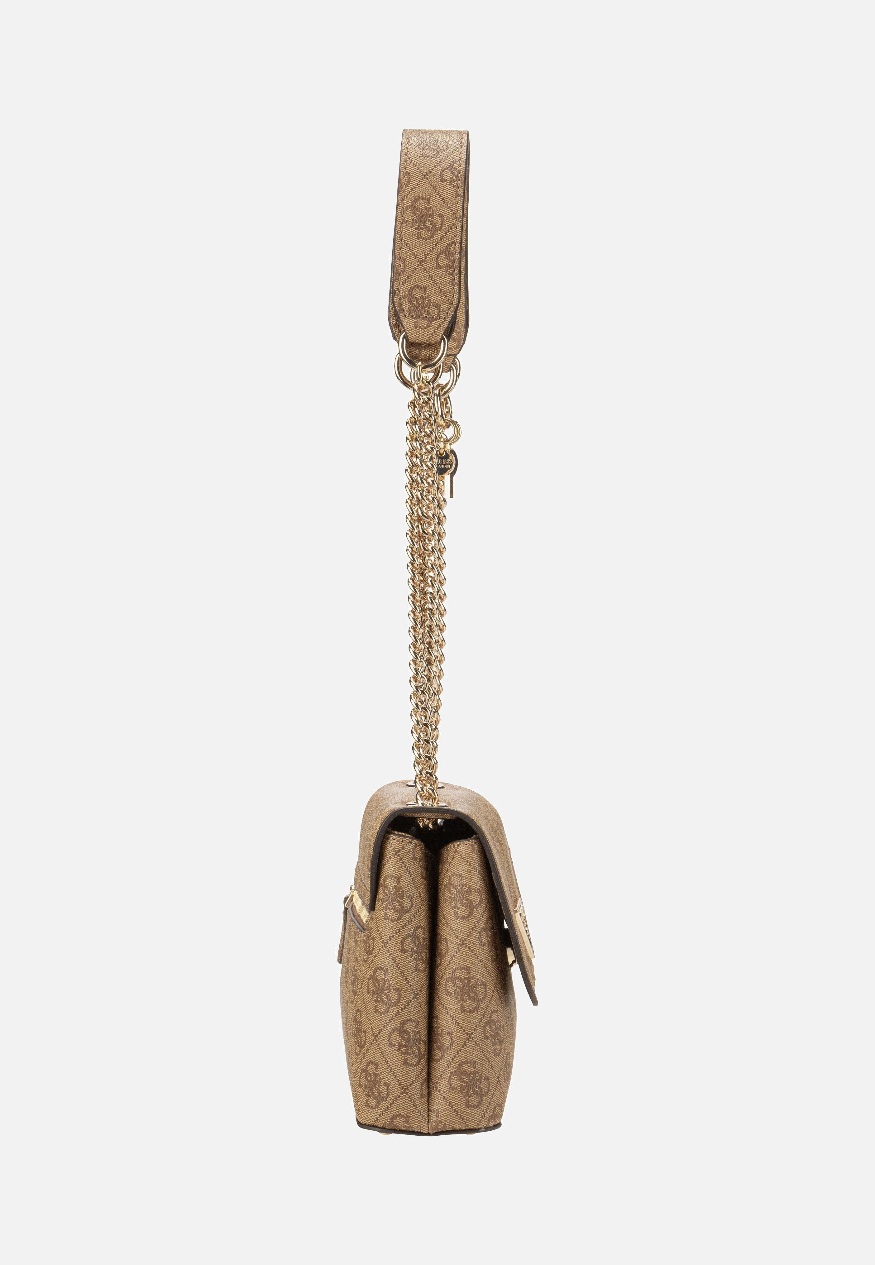 Eco Erica Conv Flap Logo 51020 Latte - Umhängetasche
