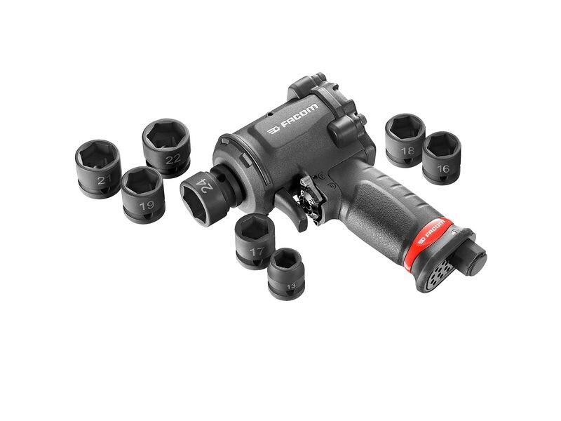 Facom Druckluft-Schlagschrauber  Ultra Compact Set 1/2