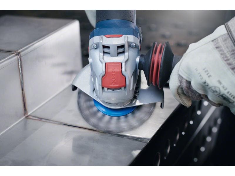 Bosch Professional Scheibenbürste X-LOCK 115 mm, gezopfter X-LOCK Drahtbürste 115 mm