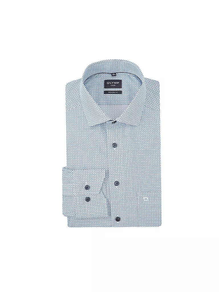 OLYMP Hemd Modern Fit  blau