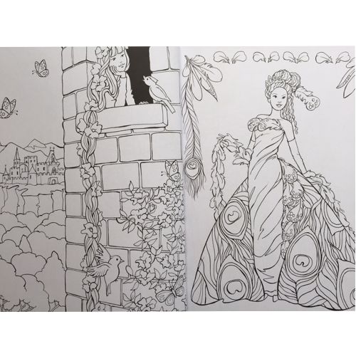 Uitgeverij deltas het mooie prinsessen kleurboek 0690735