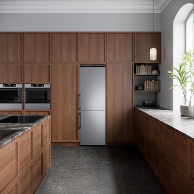 ASKO Kølefryseskab RFN23841S (Grey metallic textured)