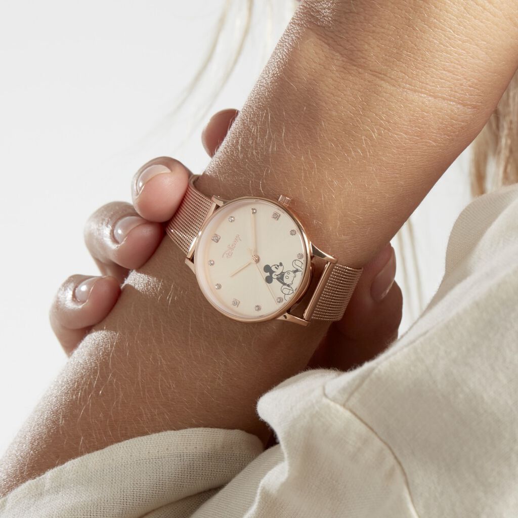 Montre  Doré Rose