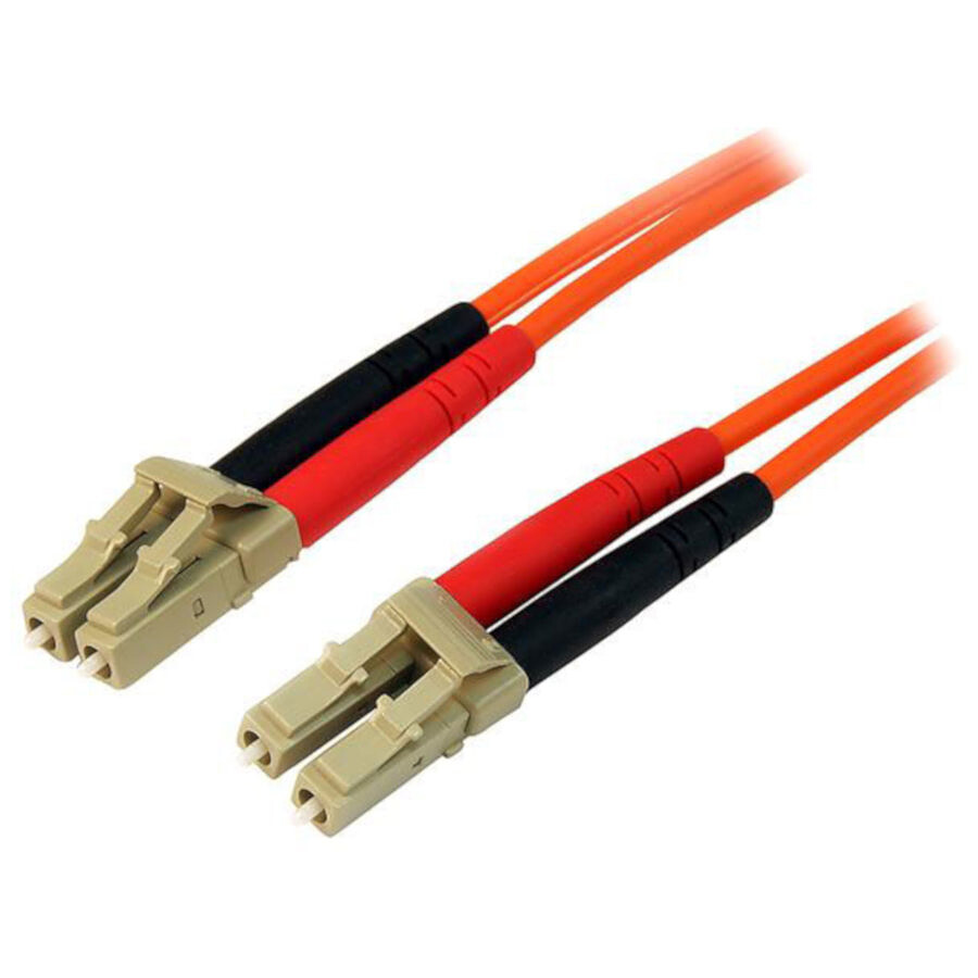 Câble fibre optique LC/LC duplex 62,5/125 - 2 m