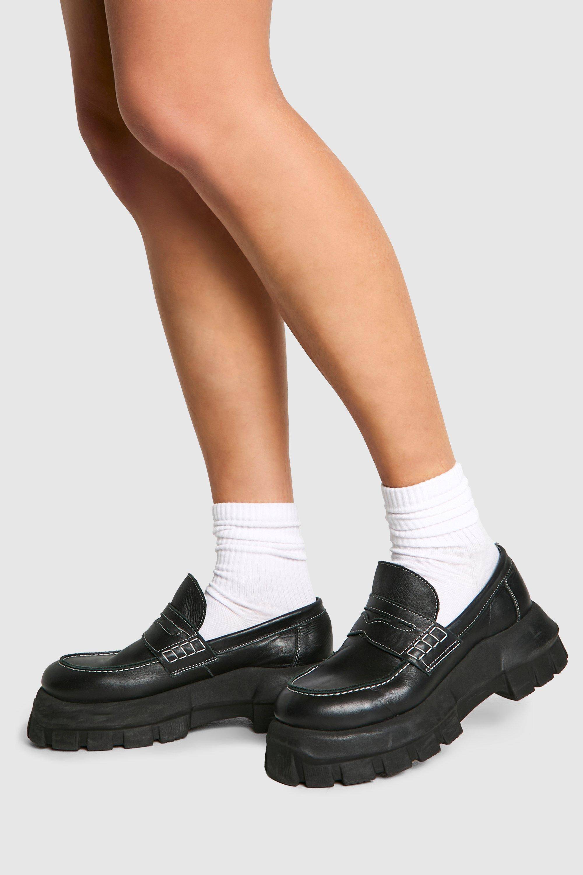 boohoo Chaussettes de sport unies, pack de 3