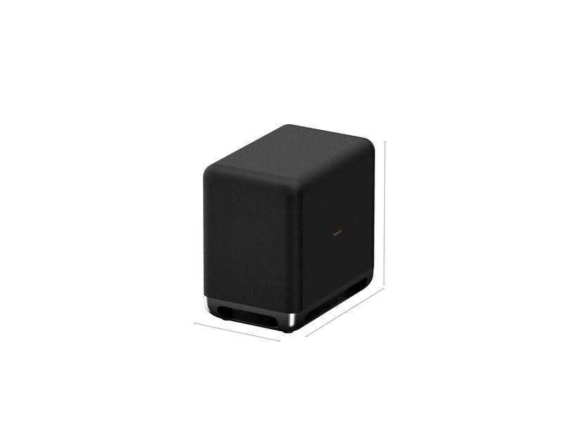 Sony Subwoofer SA-SW5 Schwarz Kräftige Bässe für Ihr Entertainment