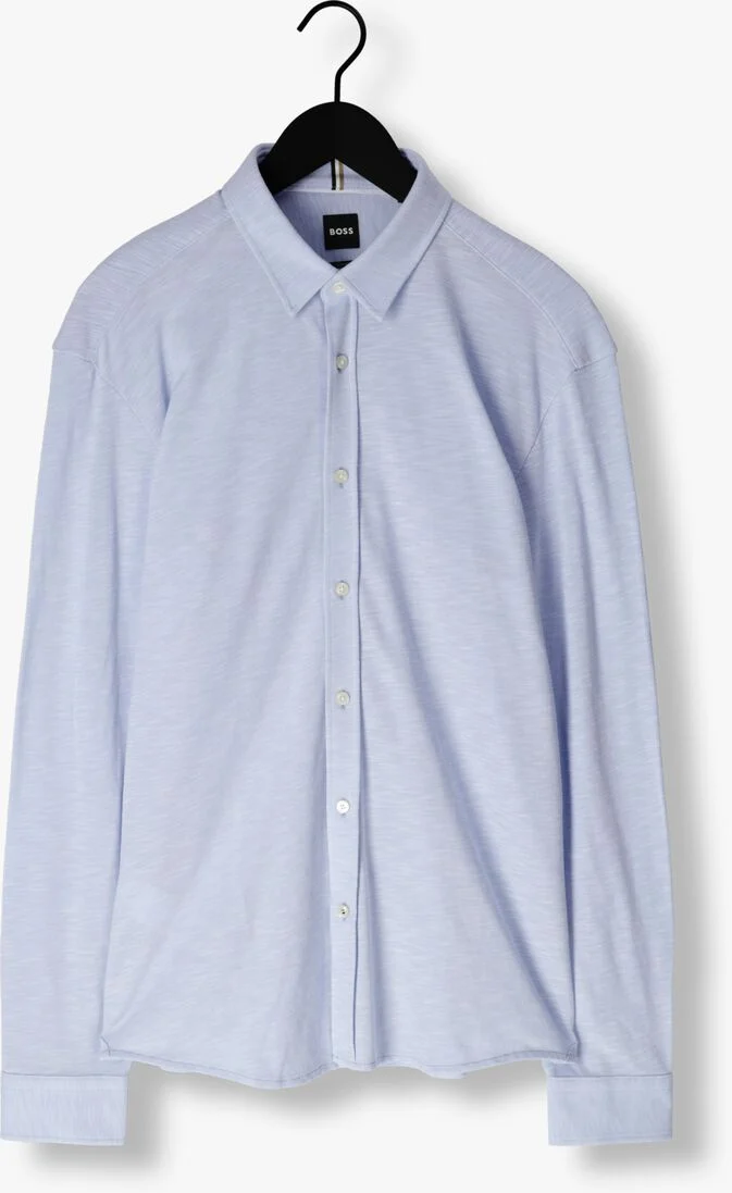 BOSS lichtblauwe boss casual overhemd s-roan-kent-c1-233