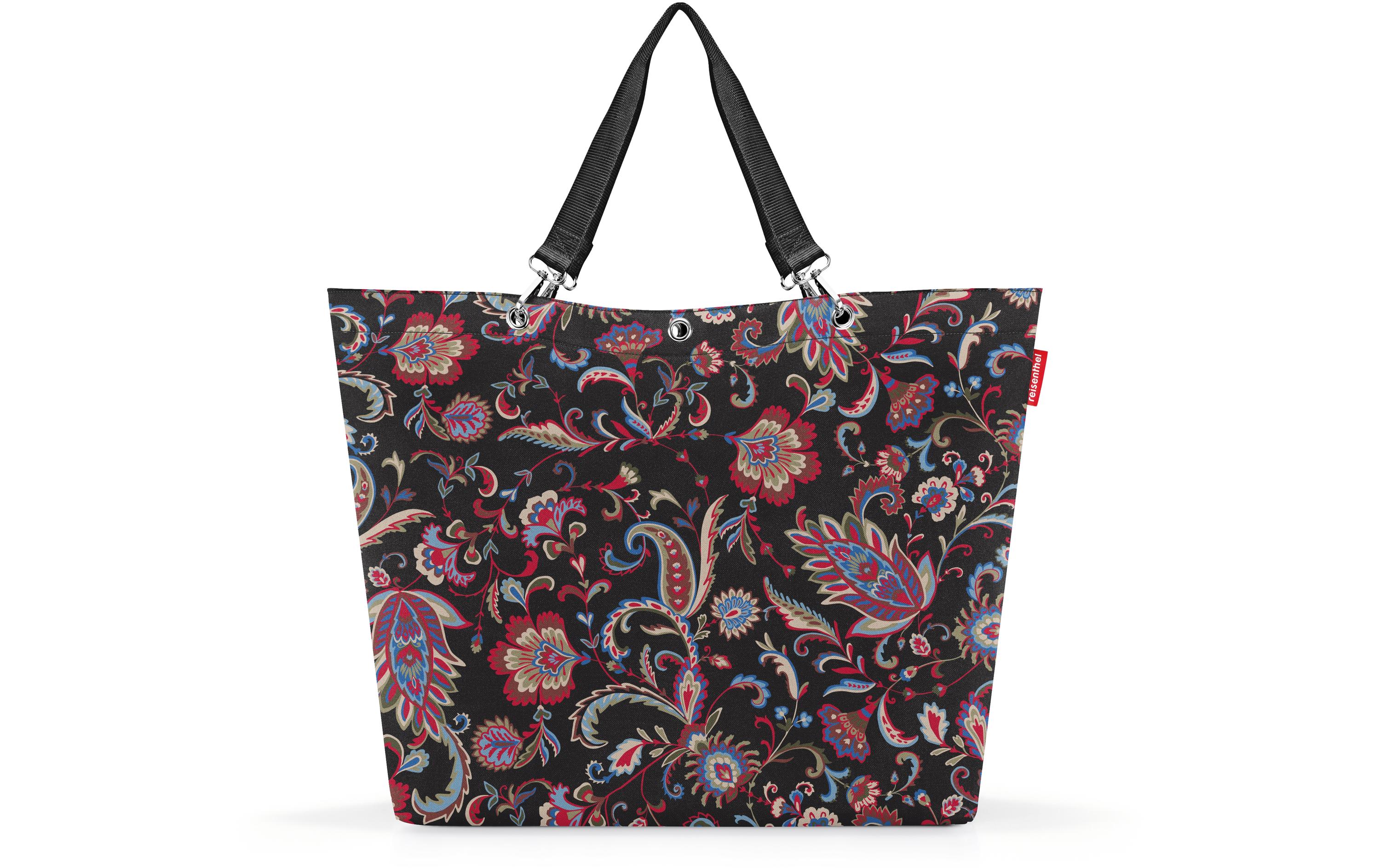 Tasche Shopper XL Paisley BlackEinkaufstasche mit Tragegriffen