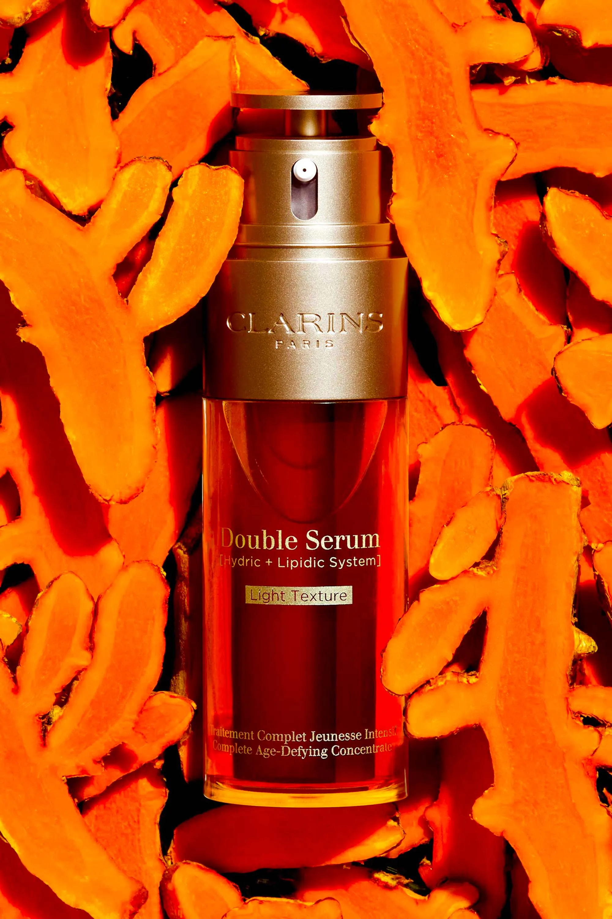Clarins Double sérum anti-âge Light texture-50 ml