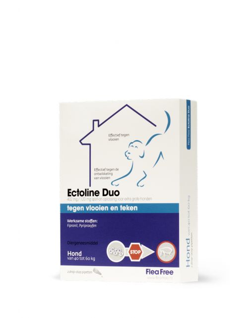 Flea Free Spot-On Combo Hond Xlarge - Anti vlooien en tekenmiddel