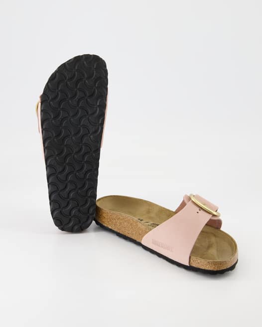 Birkenstock Madrid Big Buckle Pantoletten in Rosa