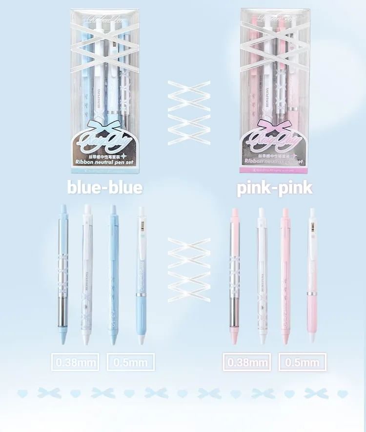 princesseria - Set van 4: Pen - 0,5 mm