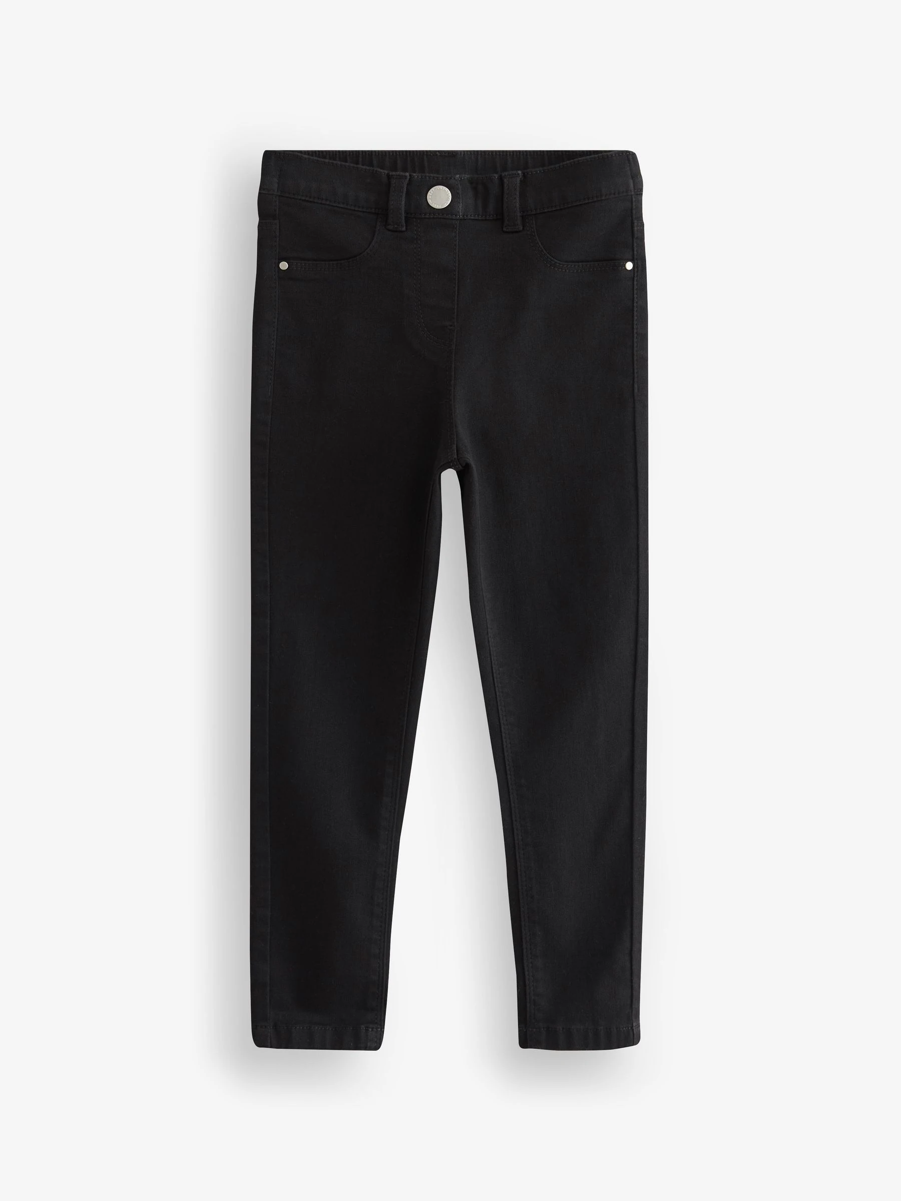 Zwart - Stretchleggings (3-16 jr)