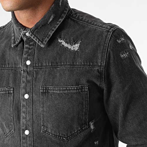 Surchemise Jean Noir