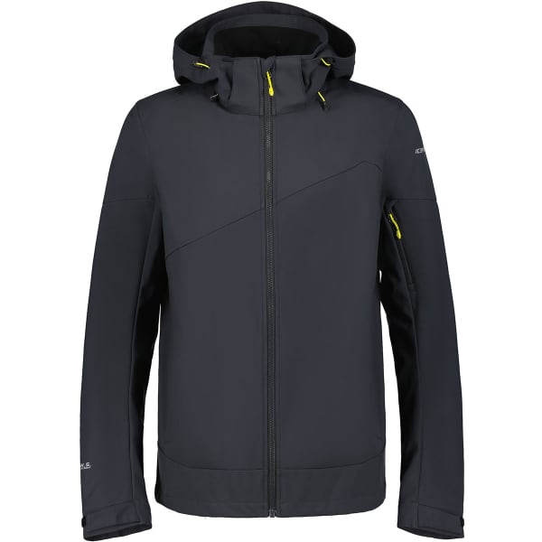 Softshell randonnée ICEPEAK BARMSTEDT SOFTSHELL JACKET ANTHRACITE
