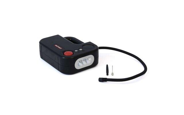 Dino Kraftpaket 2in1 Kompressor mit Taschenlampe 12 V / 120 W