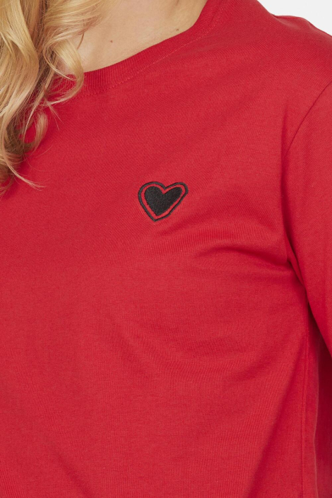 SisterS point rode dames t-shirt
