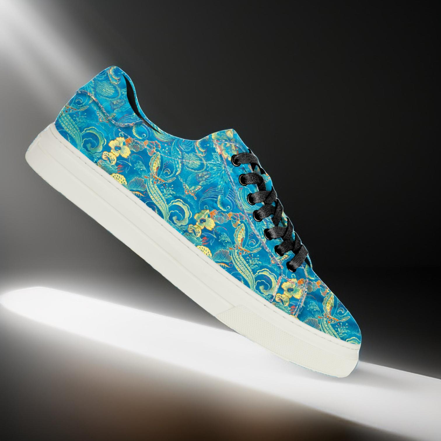 Blue Shadow Sneakers