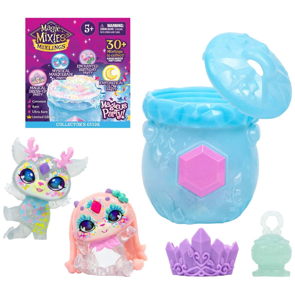 Magic Mixies Mixlings Magicus Party Fizz & Reveal 2er-Pack Kessel Serie 4