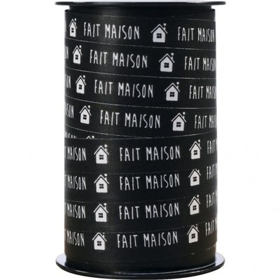 Maildor - Bolduc - ruban d'emballage 10 mm x 10 m - fait maison