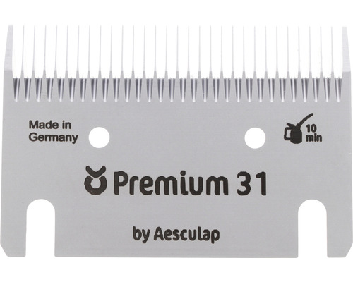 Premium schaarset, rund/paard, 31/15 tanden