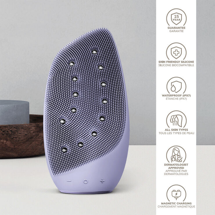 GESKE Sonic Thermo Facial Brush & Face-Lifter | 8 in 1