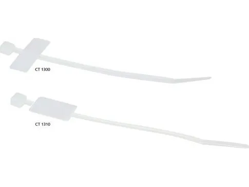 MicroConnect - Kabelmarkeringsbånd - 10 cm (pakke med 100)