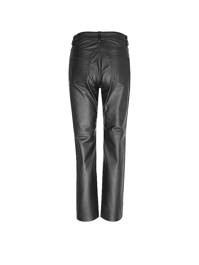 OFFICINE GENERALE Lederhose NAOMI schwarz