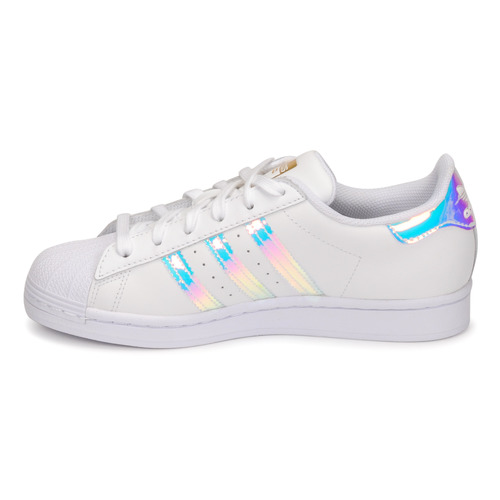 adidas Originals - SUPERSTAR W - Blanc / Iridescent