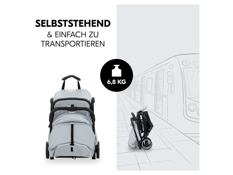 Hauck Buggy Travel N Care Simba Kompakter, leichter Reisebuggy im Simba Design