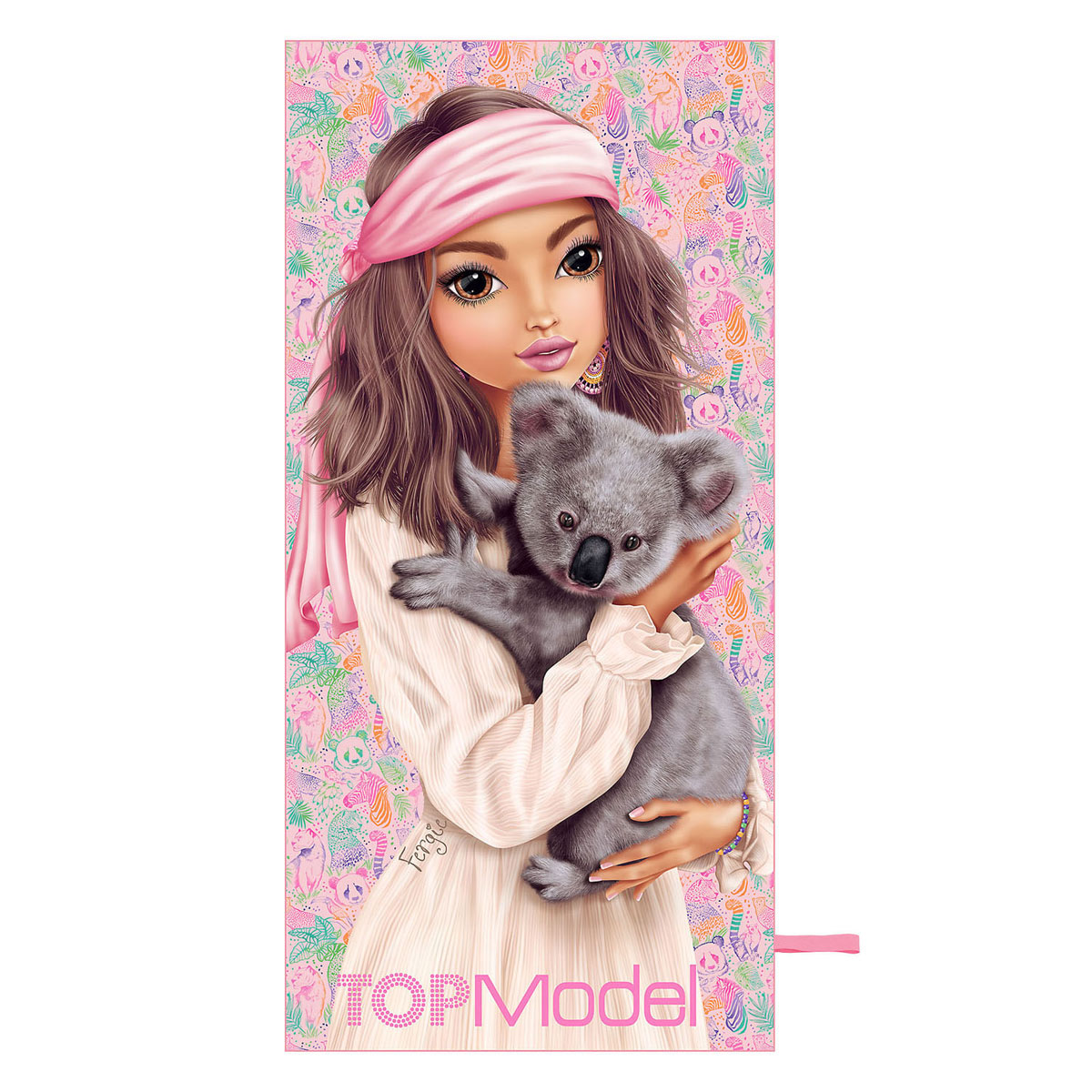 TOPModel Microvezelhanddoek Wild