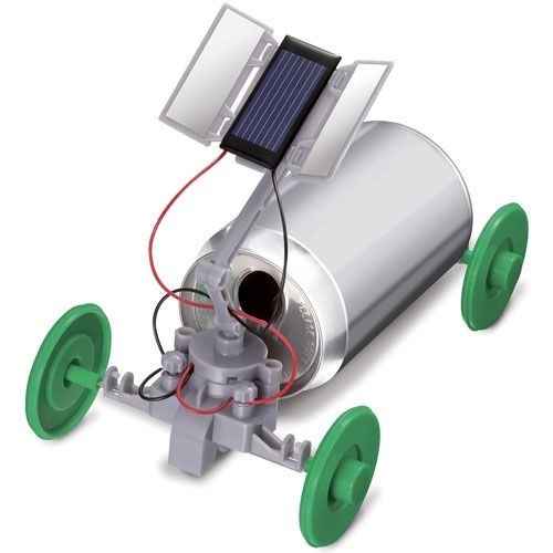 4m green science bouwset solar rover