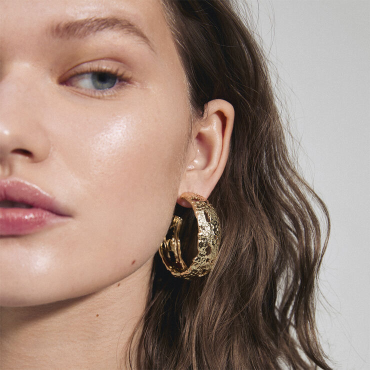 Pilgrim ELENI recycled earrings gold-plated Guld