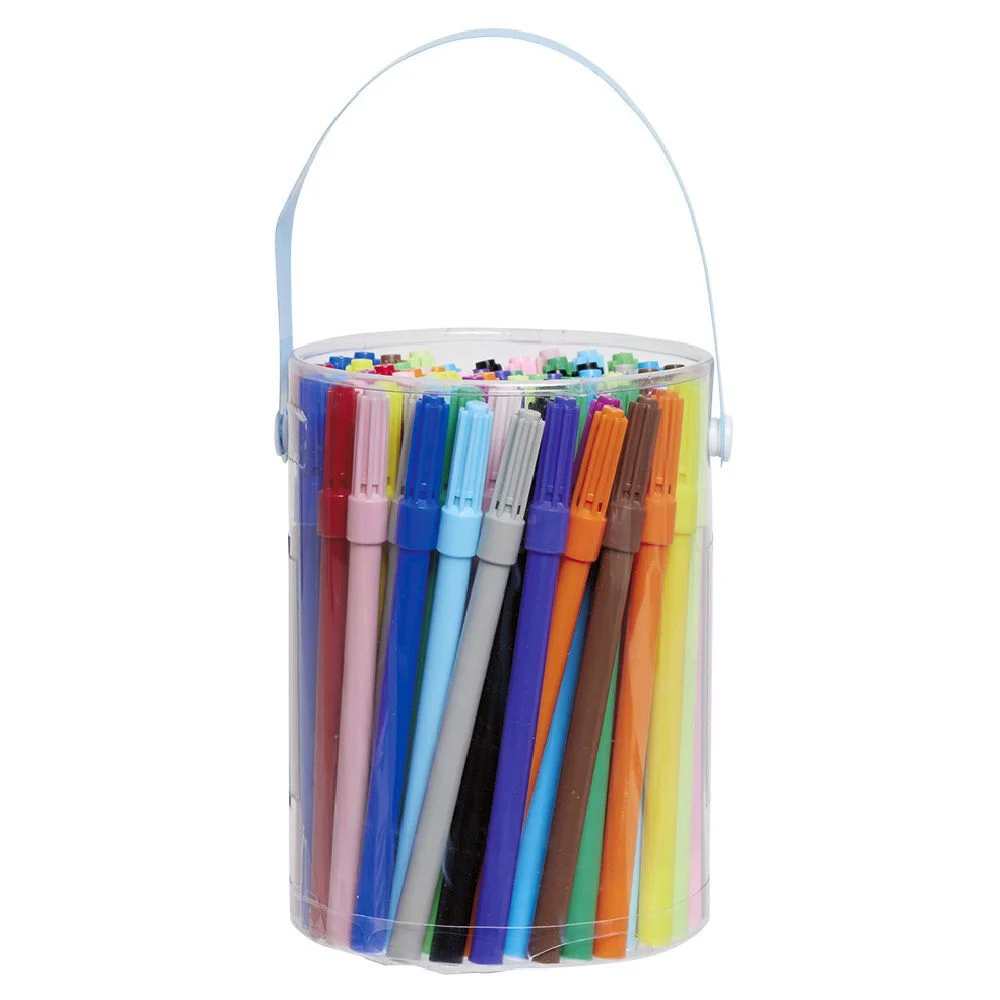 Feutre 25 couleurs dans baril x100