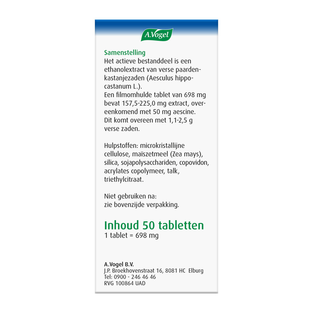 A.Vogel Aesculaforce 50 tabletten