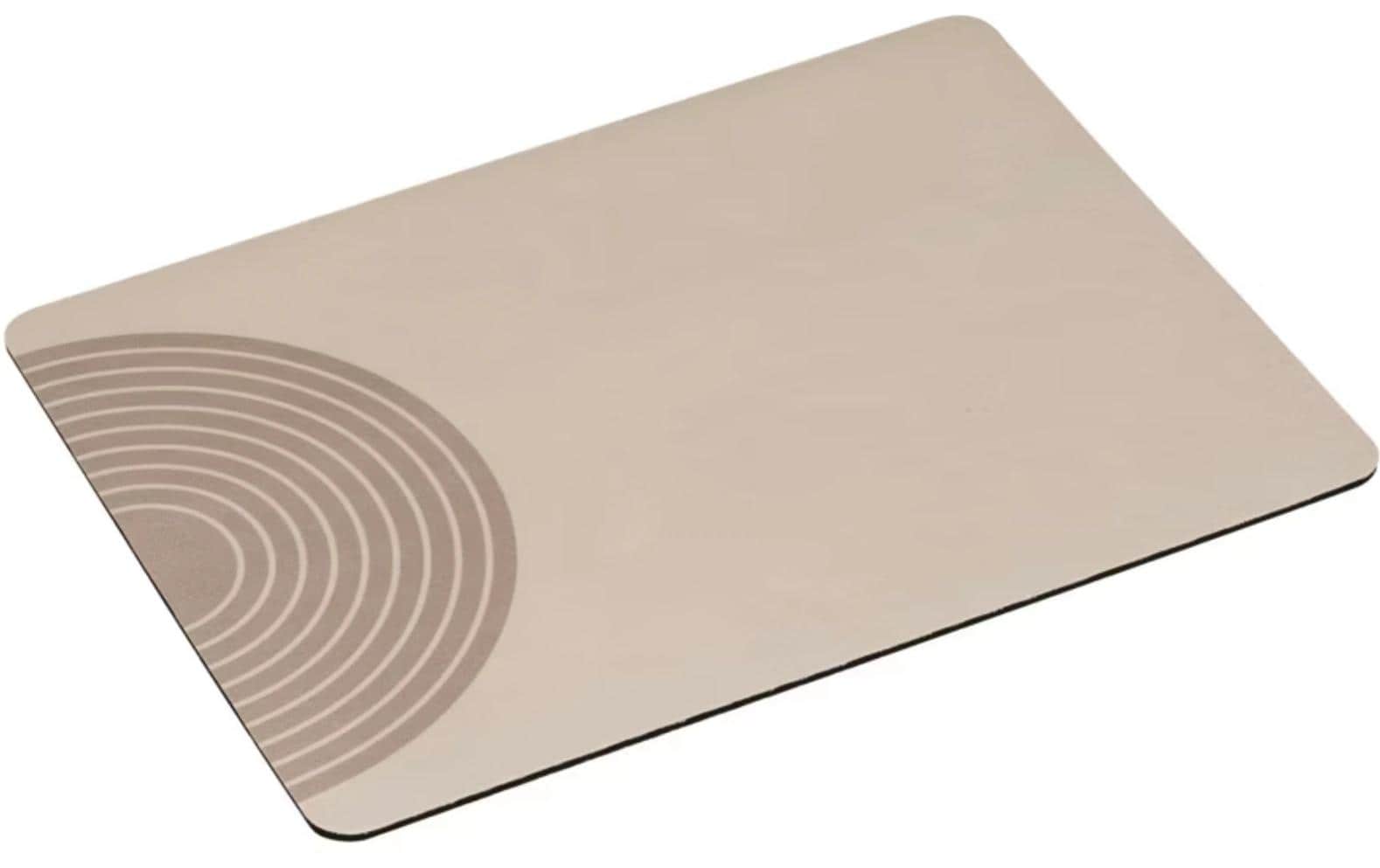 Abtropfmatte Dima 40 x 30 cm, BeigeAbtropfmatte mit wasserabsorbierenden und schnelltrocknenden Diatomitpartikeln