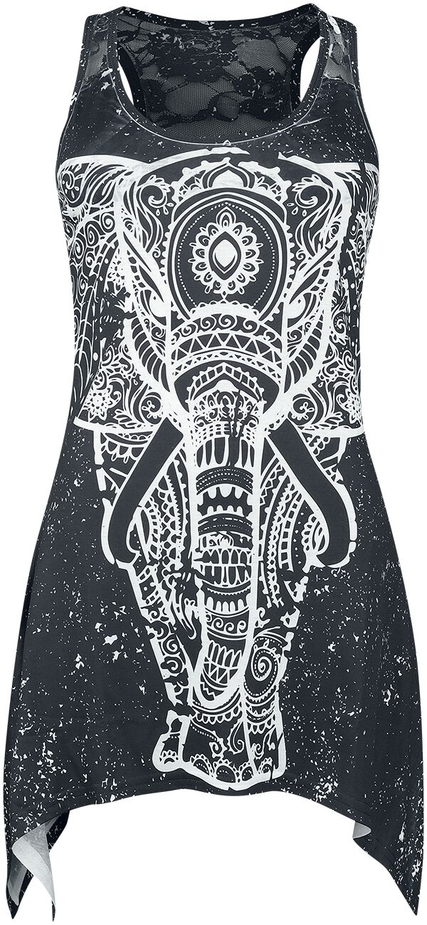 Débardeur Empiècement Dentelle Spiritual Elephant | Innocent Top