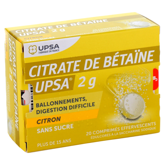 Citrate de Betaïne - Troubles digestifs