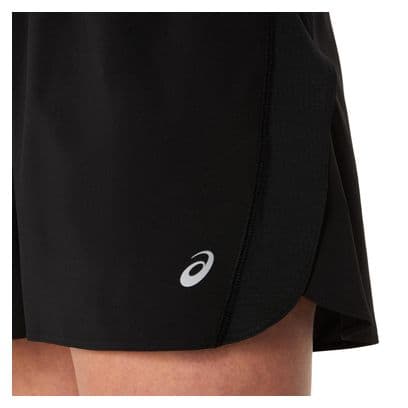 Short splité Asics Core Run Noir Femme