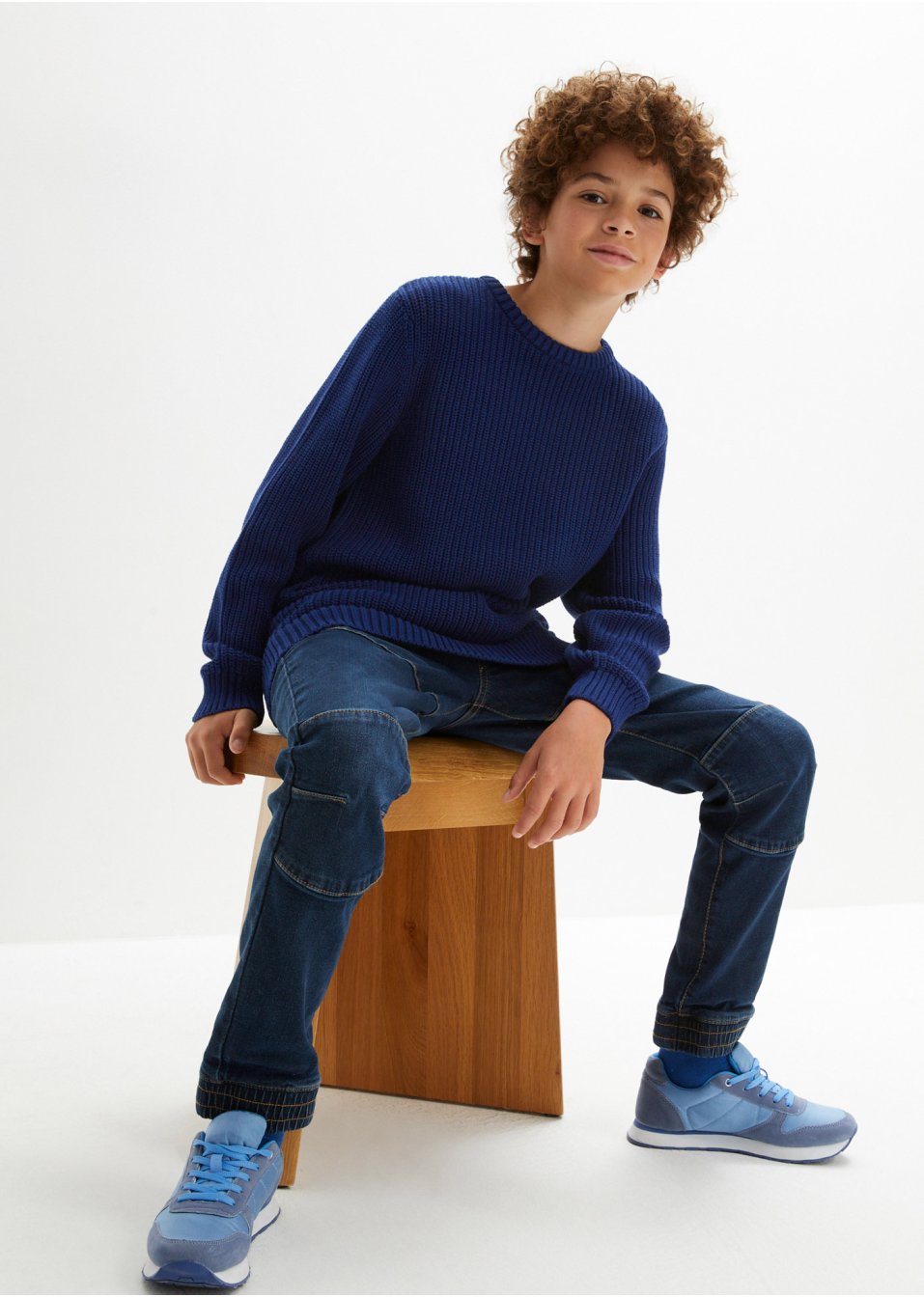 Pull en maille coton enfant