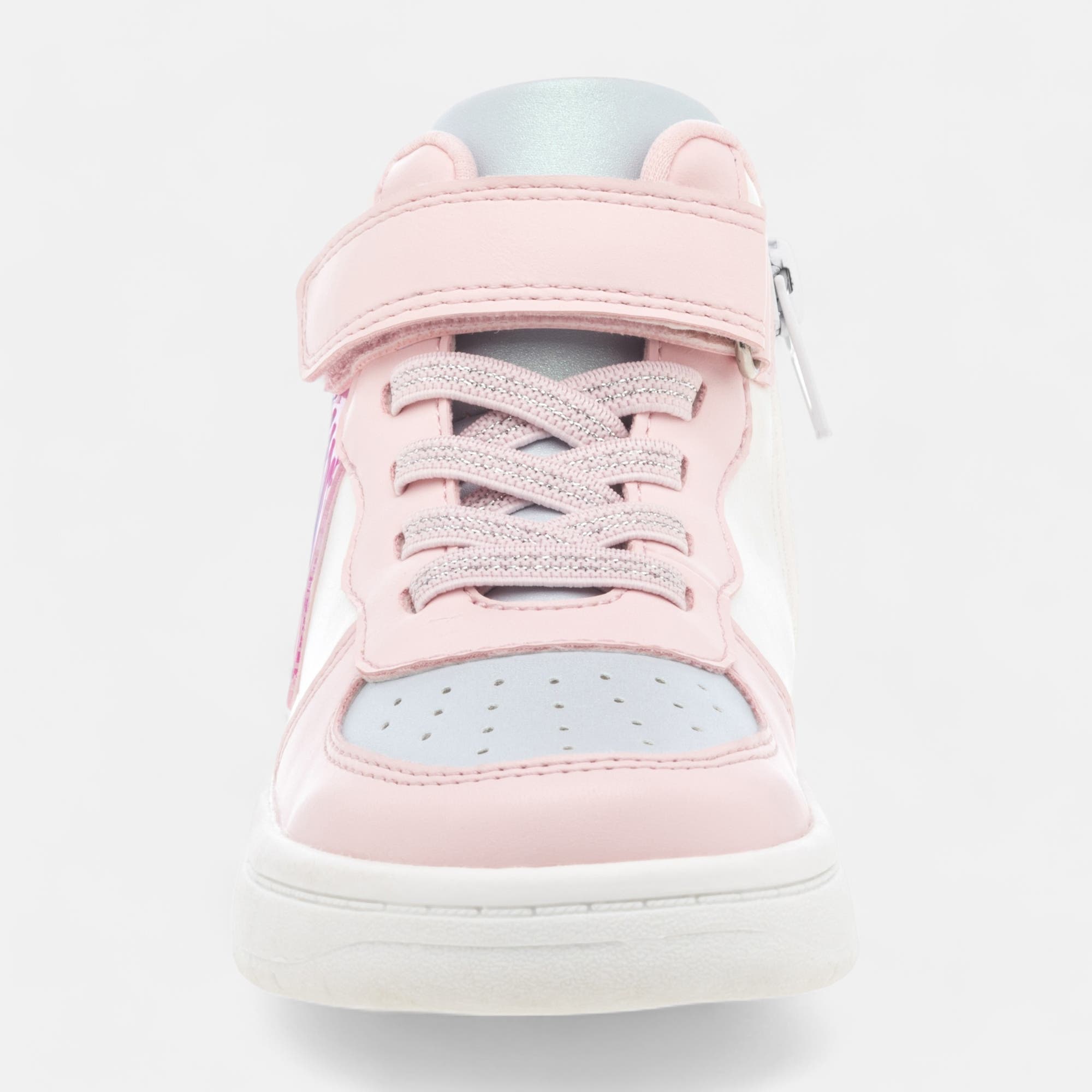 Baskets hautes Fille blanc