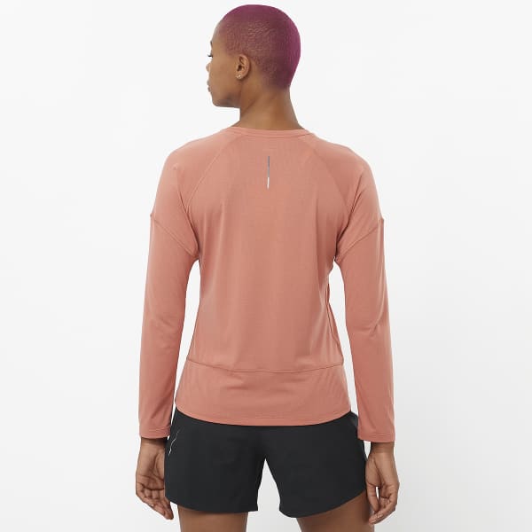 T-shirt trail SALOMON CROSS RUN LS TEE W