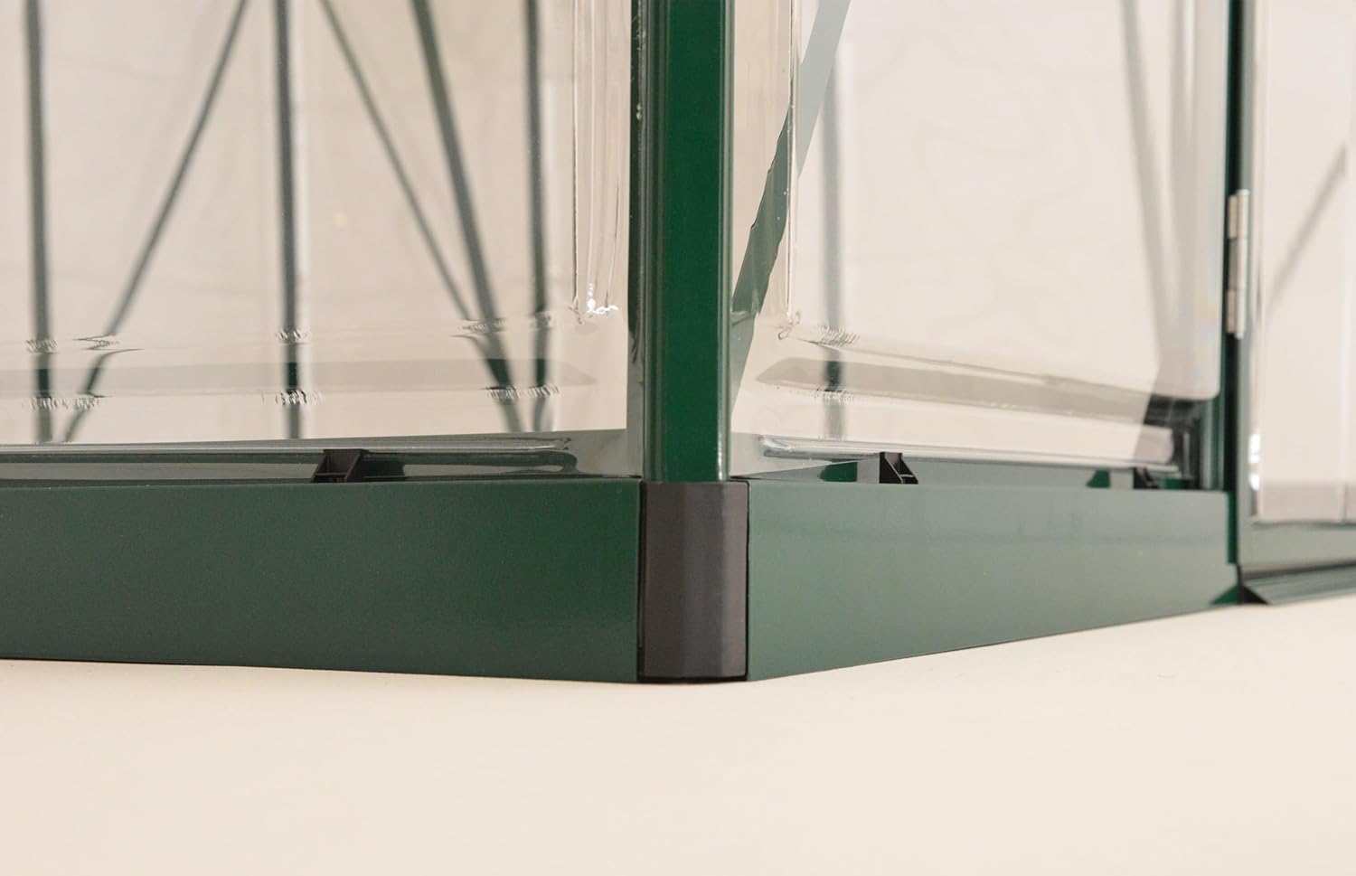 Canopia by Palram Gewächshaus Gross Balance 8x8 Treibhaus 247x244 cm Aluminium Grün Tomatenhaus Polycarbonatplatten UV-beständig